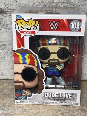 Funko Pop! WWE #109 Dude Love Vinyl Figure Brand New